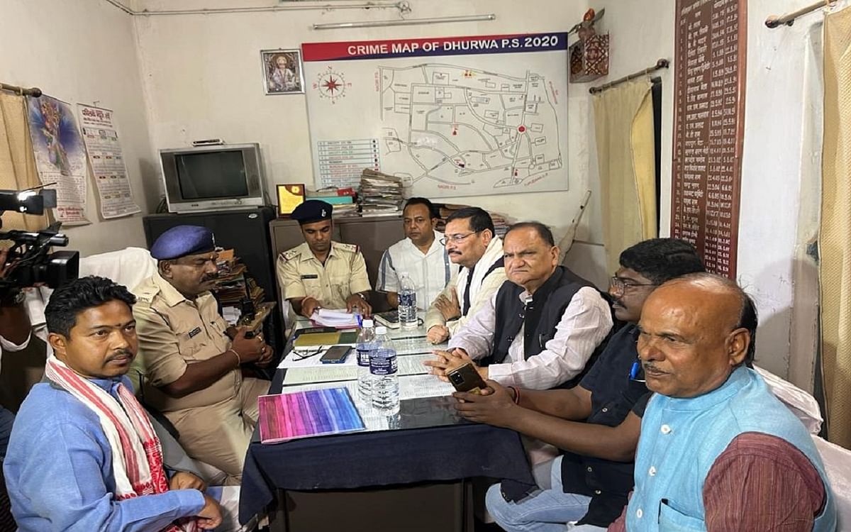 5 leaders including Jharkhand BJP President Deepak Prakash interrogated at Dhurva police station, told themselves innocent