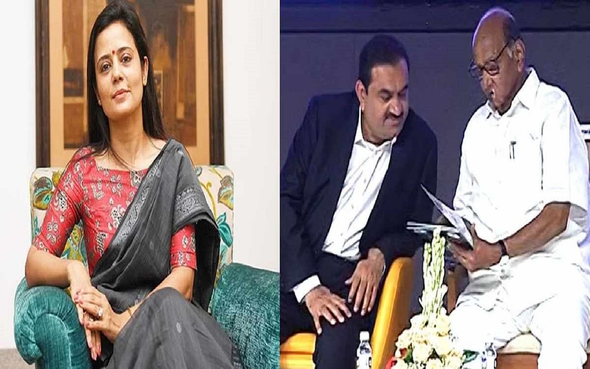 'All are naked in Adani Hamam', Mahua Moitra's scathing attack after Pawar-Adani meeting