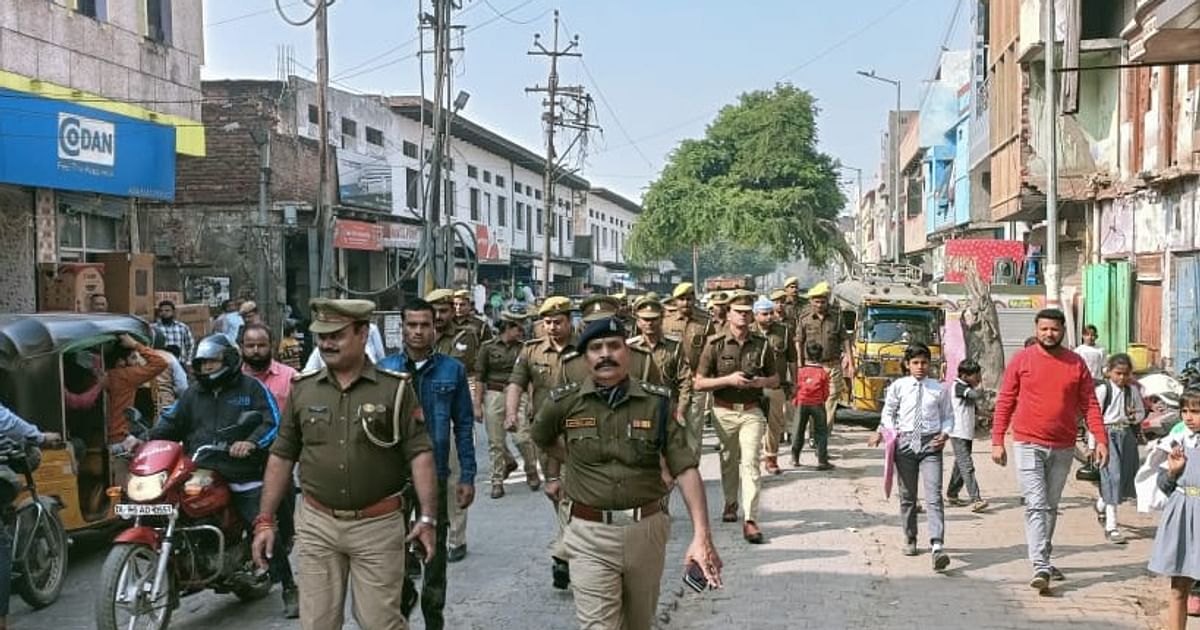 BJP secretariat siege today, tight security arrangements, Section-144 imposed in Dhurva area, 1500 policemen deployed