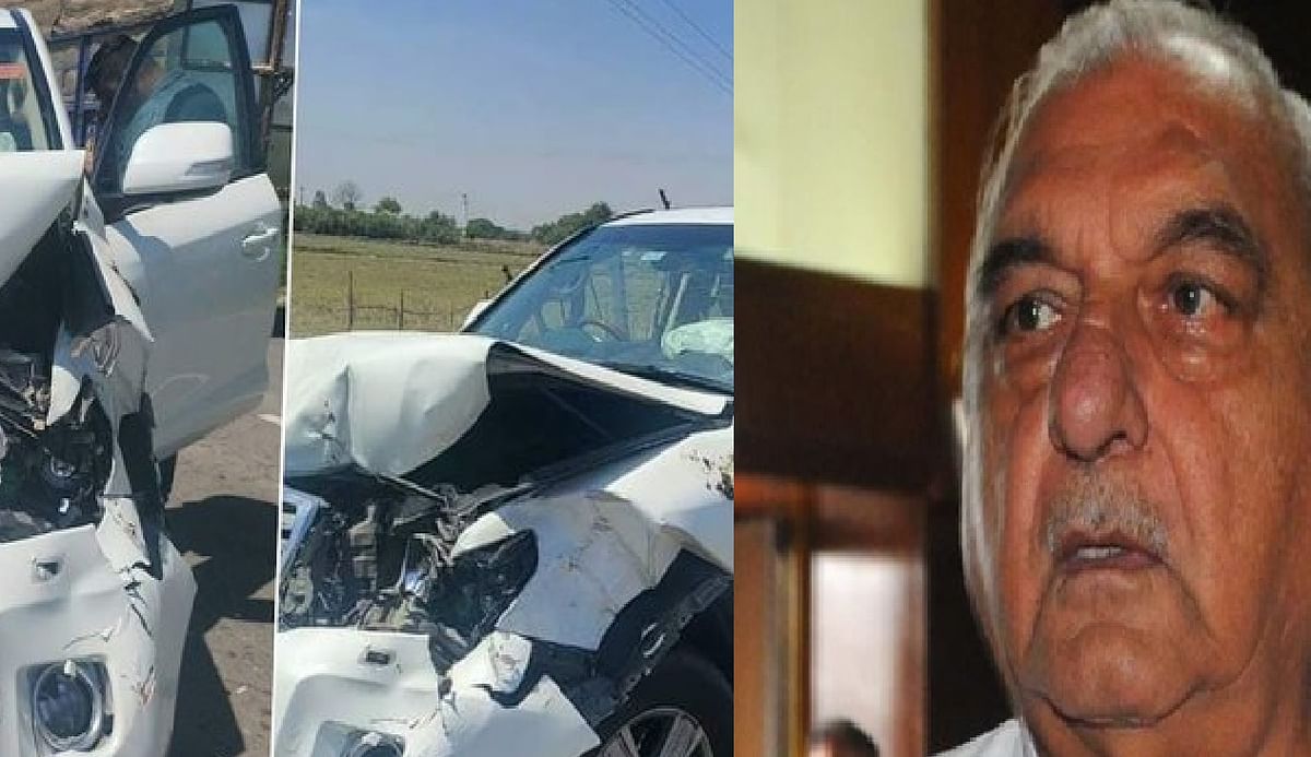 Bhupinder Singh Hooda Accident: Bhupinder Hooda's car accident, airbag saved his life