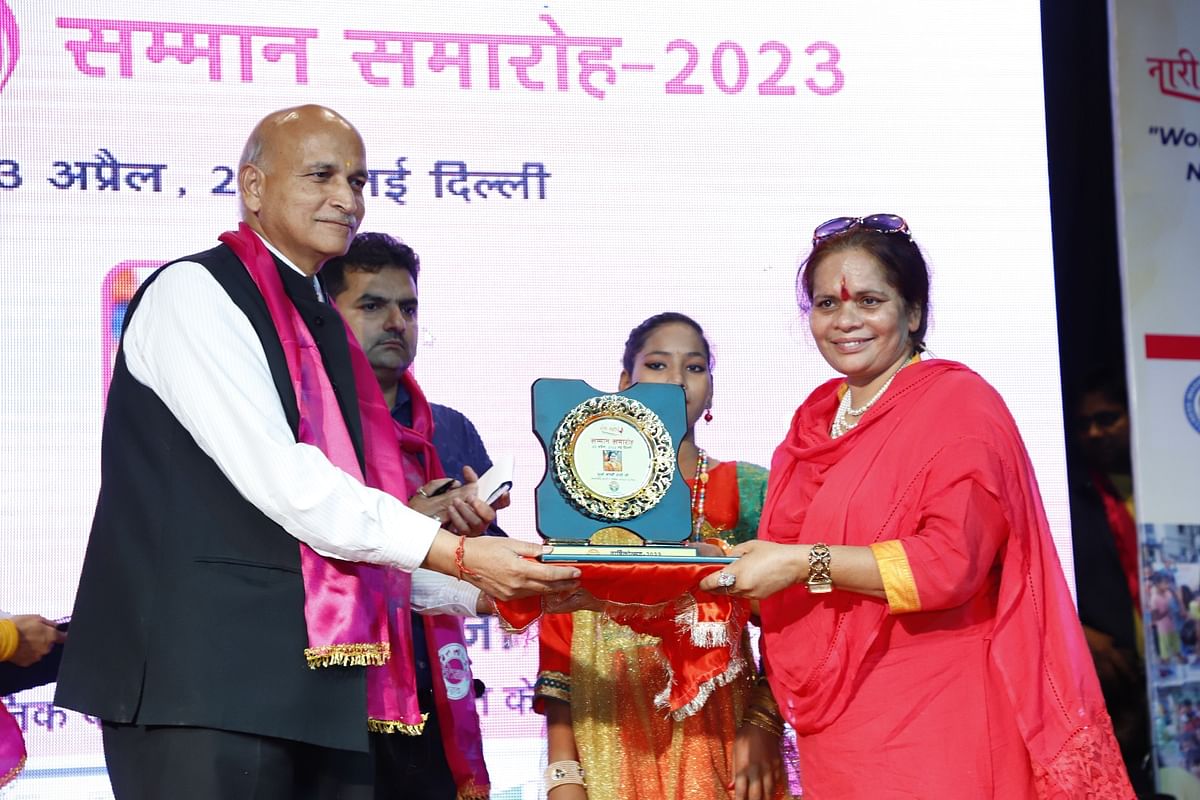 Bibharte NGO honored women with Nari Rakshaartha Samman 2023