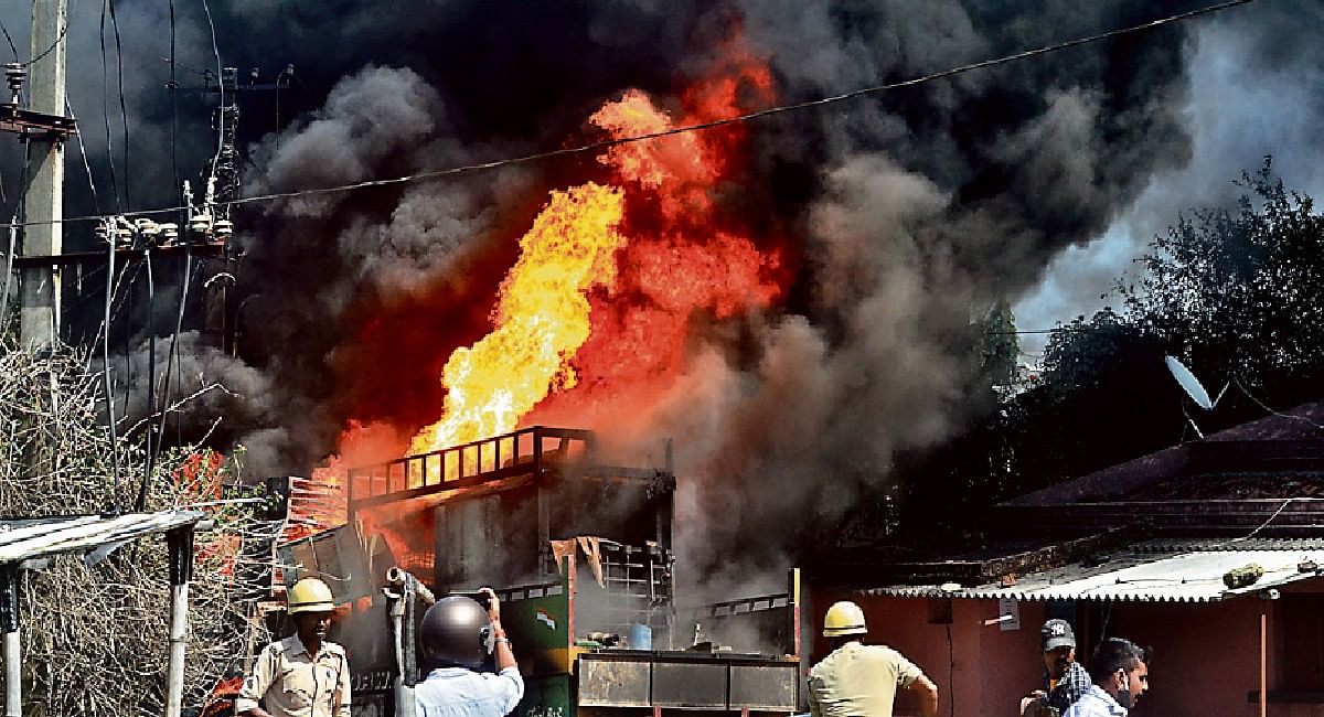 Bihar: Fire in Madhubani took the life of an innocent, property worth lakhs was also gutted