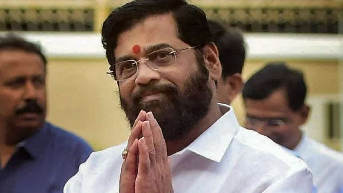 CM of Maharashtra Eknath Shinde reached Ayodhya, said - got the bow and arrow due to the blessings of Lord Ram