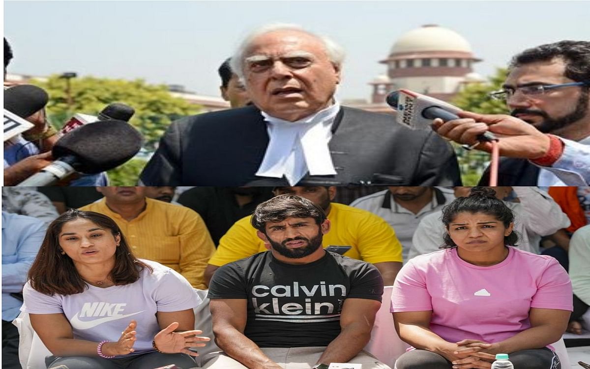Delhi: Sibal's "soldier of justice" provided justice, Supreme Court took cognizance of the petition of 7 wrestlers