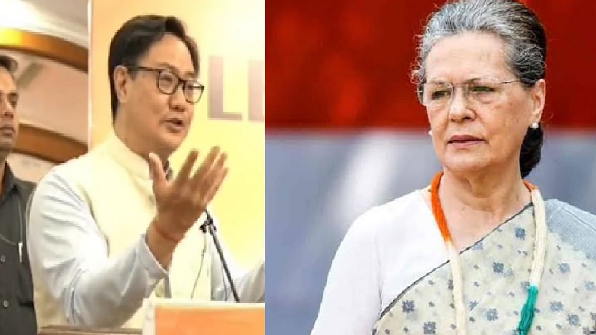 'Democracy died only once', Law Minister Kiren Rijiju retaliated on Sonia Gandhi's article