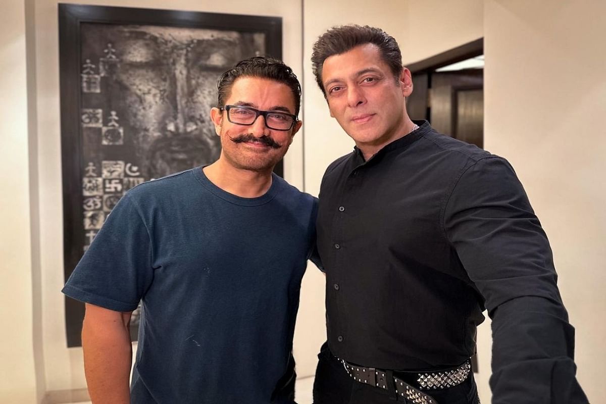 Entertainment News Live: Salman Khan did the moon of Eid with Aamir, congratulated the fans by sharing the photo