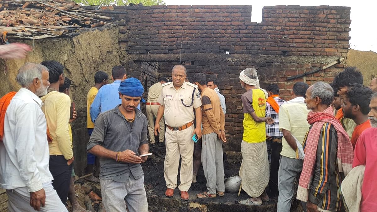 Fierce fire in Aurangabad, three houses burnt, painful death of mother-in-law, daughter-in-law and granddaughter