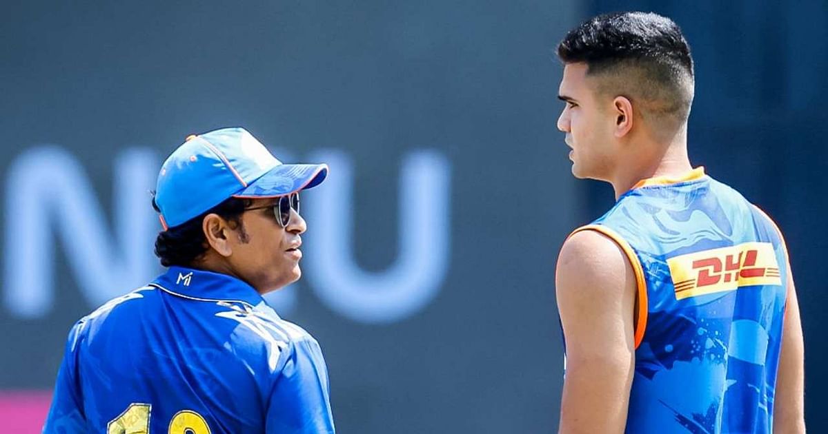 First time in IPL history!  Arjun Tendulkar made a unique record with father Sachin