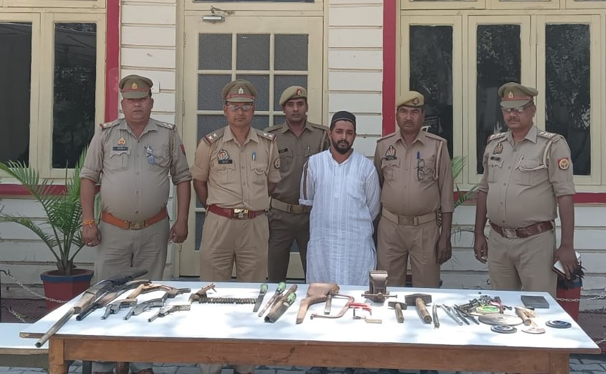 Illegal gun factory busted before body elections in Bareilly, huge quantity of weapons recovered, know the whole matter
