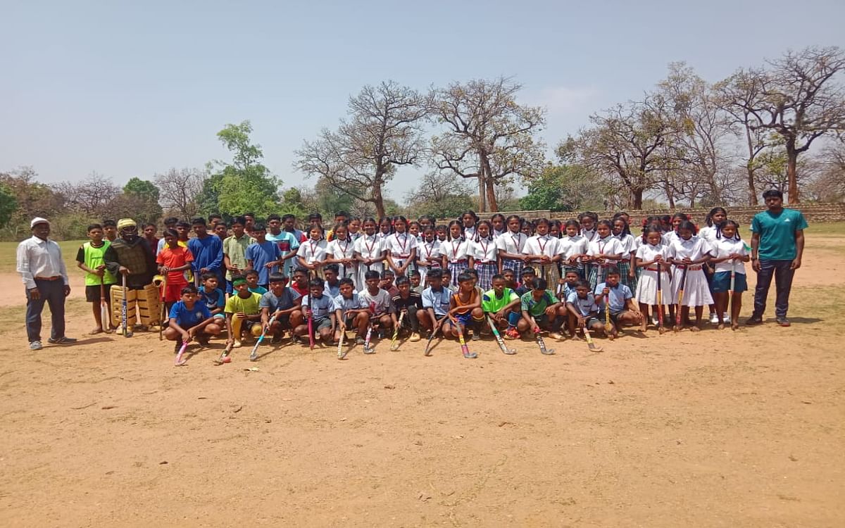 Jharkhand is looking for new talented players in hockey, campaign is going on in Simdega