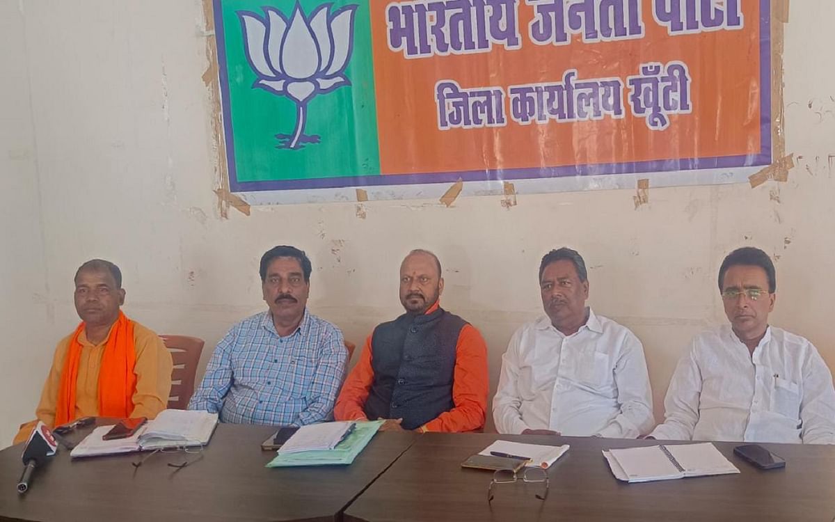 MLA Neelkanth Singh Munda lashed out at the Hemant Soren government of Jharkhand, BJP will lay siege to the secretariat on April 11