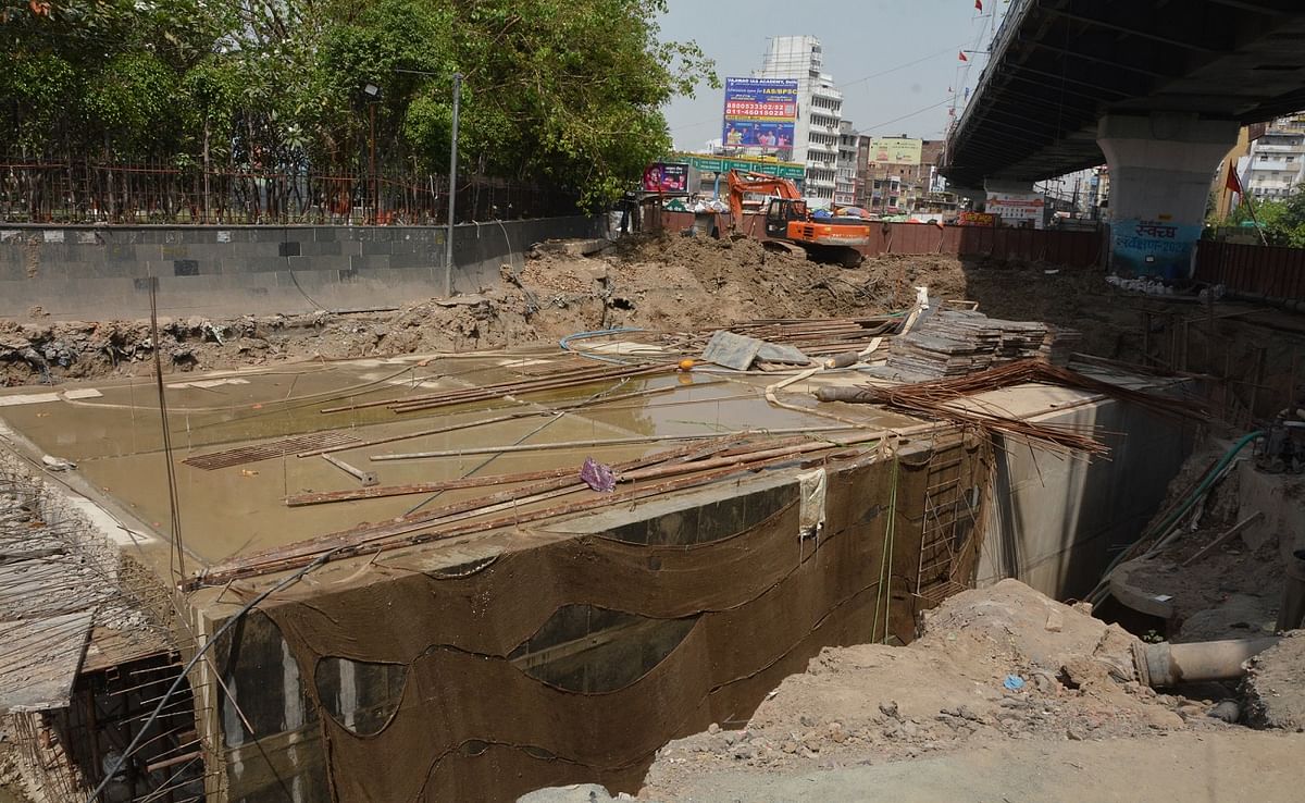 Patna Subway Construction: Underground road will come out next to Mahavir Temple, digging starts ahead of Bakri Bazar