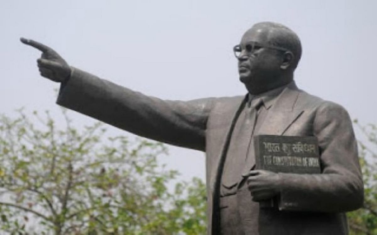 Rajasthan: Ruckus over installation of Baba Saheb's statue in Bharatpur, two castes clashed, stones pelted at police