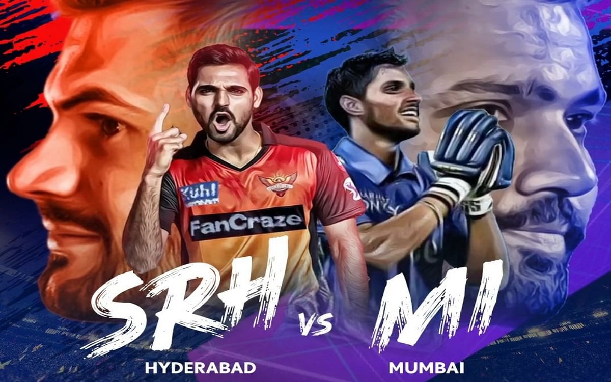 SRH vs MI Live: Mumbai team will take on Hyderabad today, know everything here before the match
