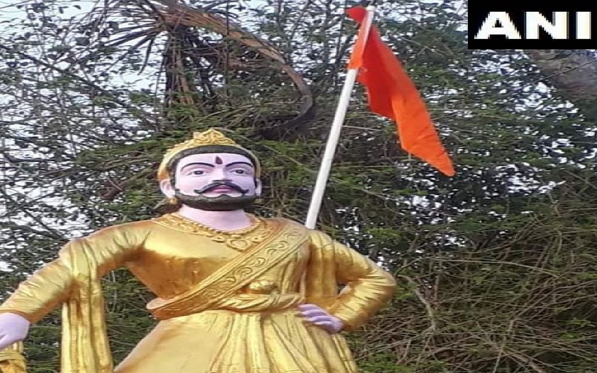 Statue of Chhatrapati Shivaji damaged in Tamil Nadu, strong protest for arrest of miscreants