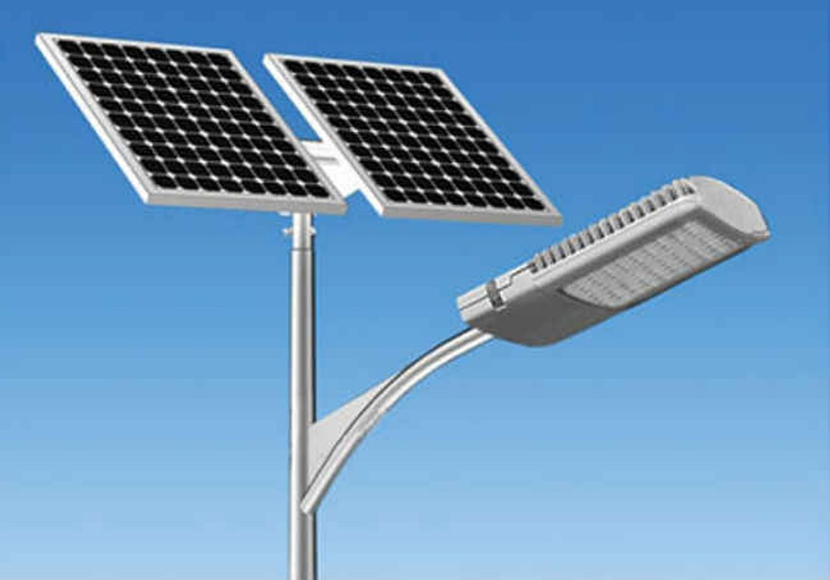 Street lights are being illuminated with solar street lights in Patna district, street lights are being installed in 309 panchayats