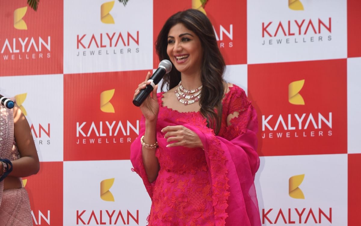 'The people of Jamshedpur are more than super', says Shilpa Shetty at the inauguration of Kalyan Jewelers