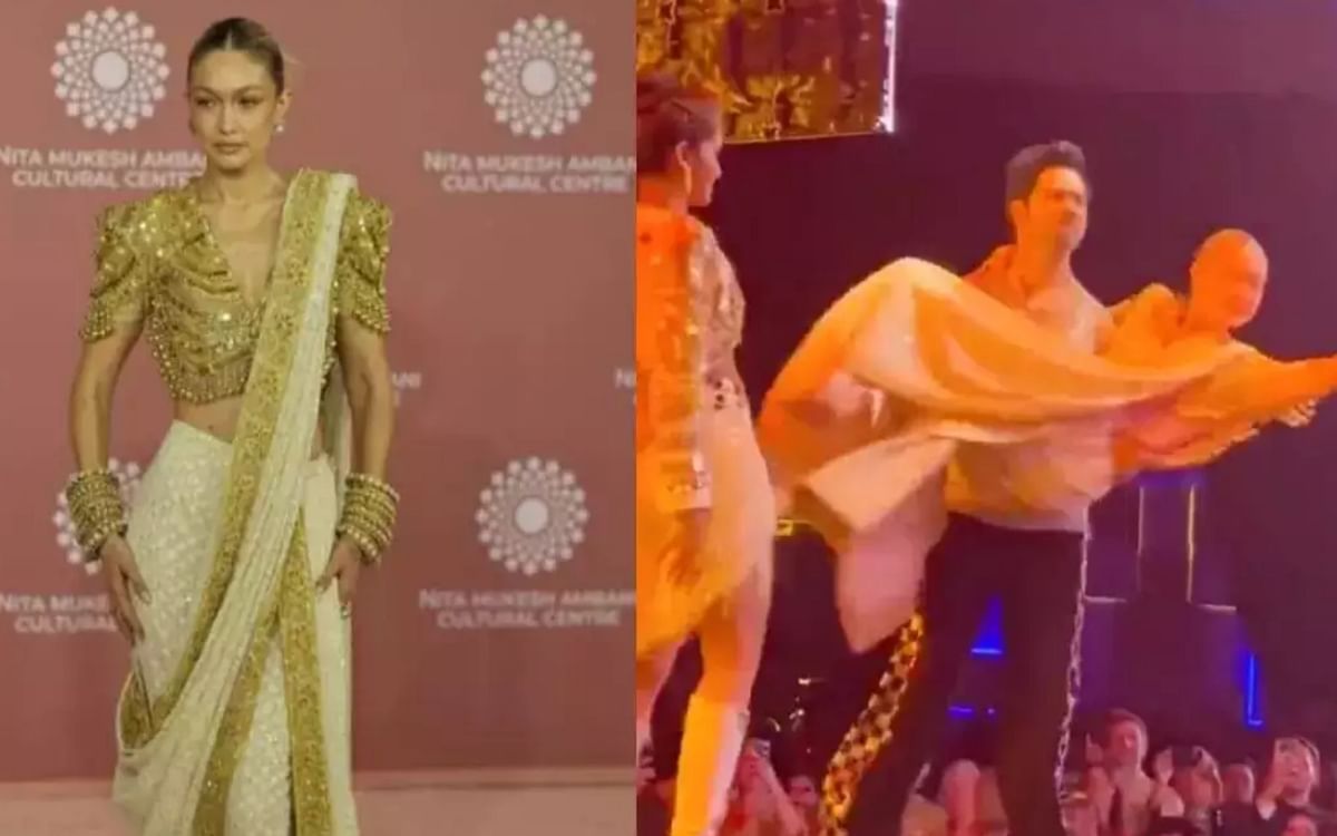 Varun Dhawan had to perform carrying supermodel Gigi Hadid in his lap, the actor replied to the trollers like this