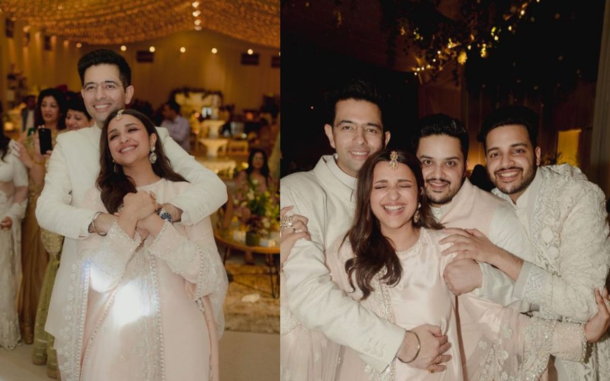 This is how Parineeti Chopra fell in love with Raghav Chadha, the actress told the story by sharing unseen photos of the engagement