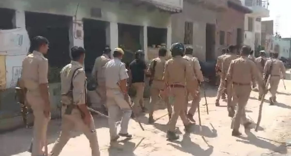 Aligarh: Clash between two parties over rally on Ahilyabai Holkar Jayanti, heavy police force deployed on the spot