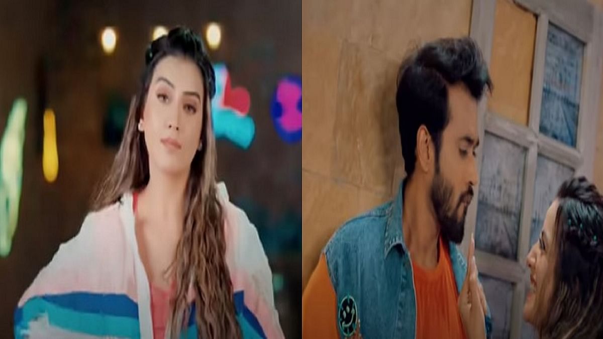 Bhojpuri version of Govinda's song goes viral, Akshara Singh and Karan Khanna's chemistry seen in the video