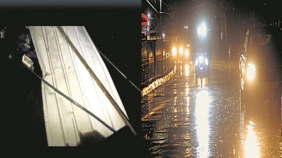Bihar: When the storm hit, the roofs of the police stations in Patna-Bhagalpur were blown away, then something happened that you will be surprised to know.