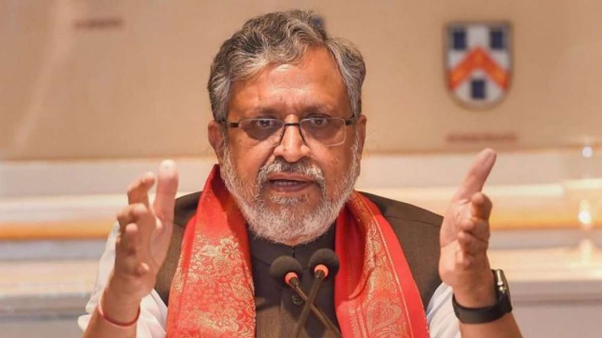 Bihar: Why don't raids happen in the places of BJP people?  Sushil Modi explains the reason after CBI raid on RJD leaders