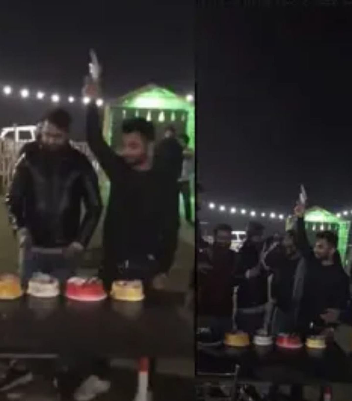 Disco video of mafia Atiq-Ashraf's henchmen on gun goes viral, bullets going on in birthday party, know the matter