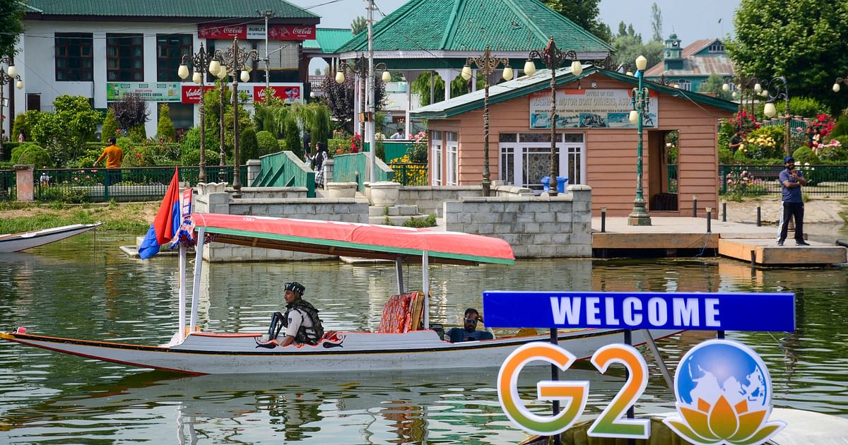 G20 Summit in Kashmir: Today's second day meeting of 61 delegates from 29 countries, China remained absent, India did not pay attention