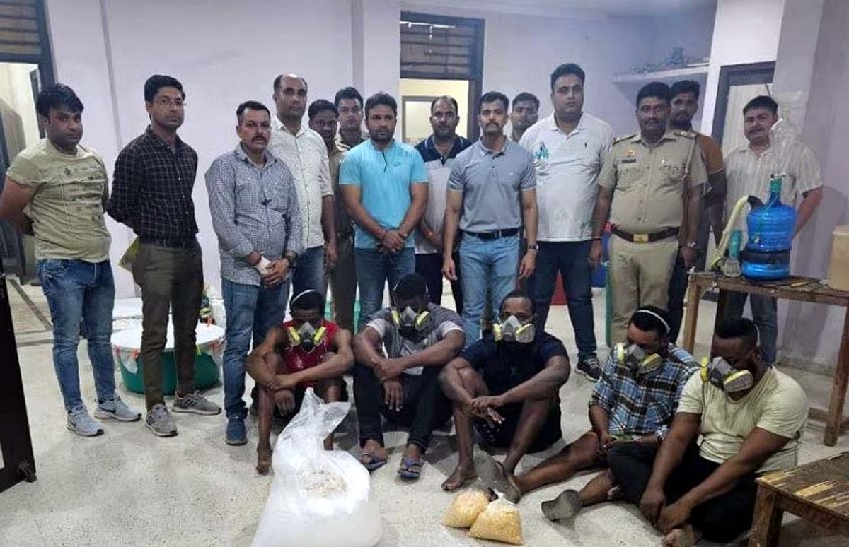 Greater Noida is becoming the hub of drugs business, drugs worth Rs 450 crore seized in 15 days, foreign nationals are involved