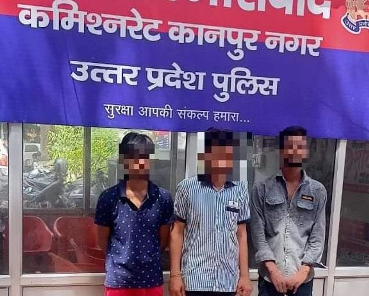 Kanpur: If you don't know how to drive, then the thieves took the van by pushing it for 10 km, the police busted the gang like this