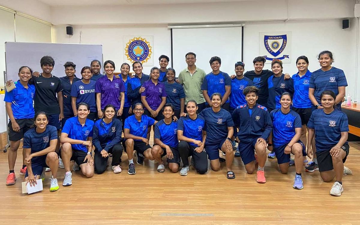 Rahul Dravid met Indian women's team at NCA before Bangladesh tour, encouraged