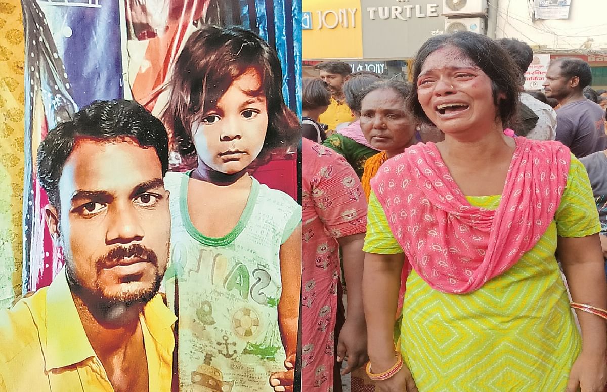 Suspected death of a sanitation worker of Patna Municipal Corporation, relatives created ruckus alleging murder