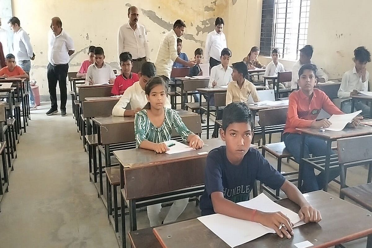 Aligarh: 323 students appeared for admission in Atal Residential School