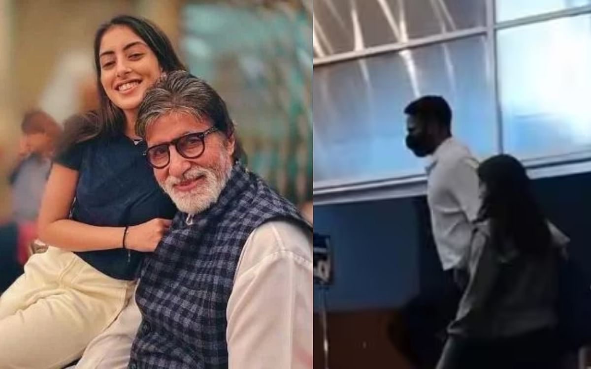 Amitabh Bachchan's granddaughter Navya Naveli Nanda is dating this Bollywood actor!  Both appeared together on a movie date