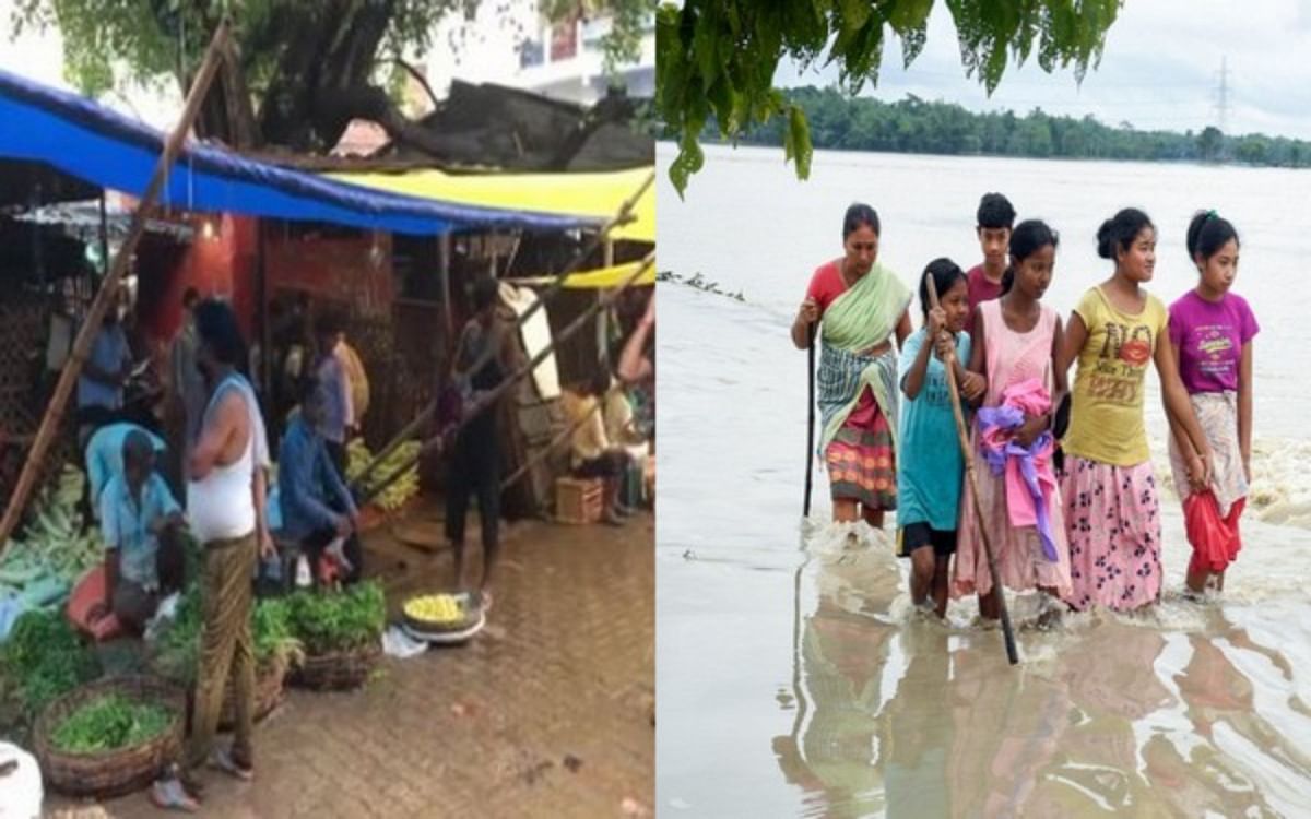 Assam Flood: 5 lakh people affected due to flood, prices of vegetables skyrocketing