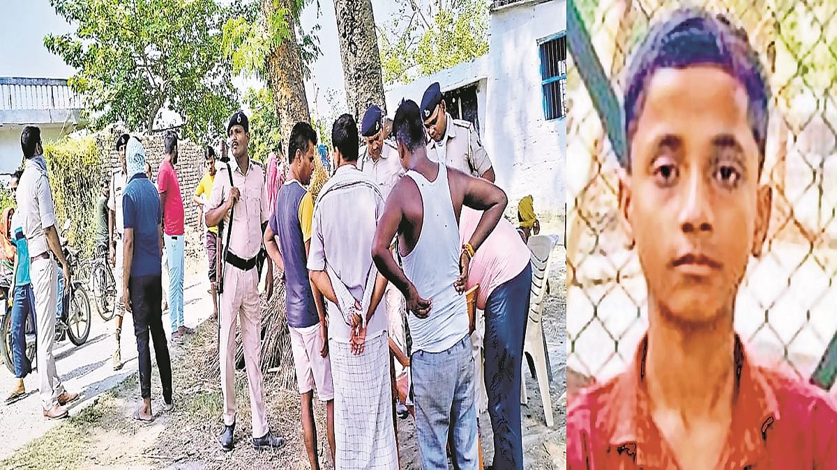 Bihar: Dead body of missing child found in Siwan for three days, criminals killed and hanged the body in his own house