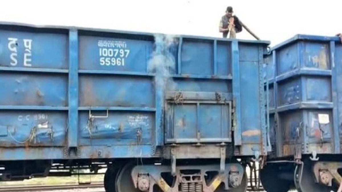 Bihar: Fire broke out in a goods train compartment in Kaimur, know how a major accident was averted