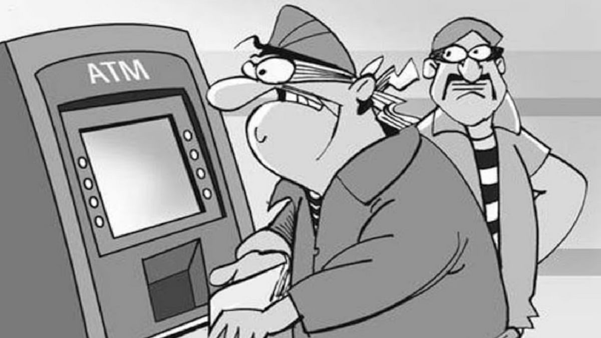 Bihar: Thieves cut ATM of private bank in Muzaffarpur, surveillance control alerted the bank.