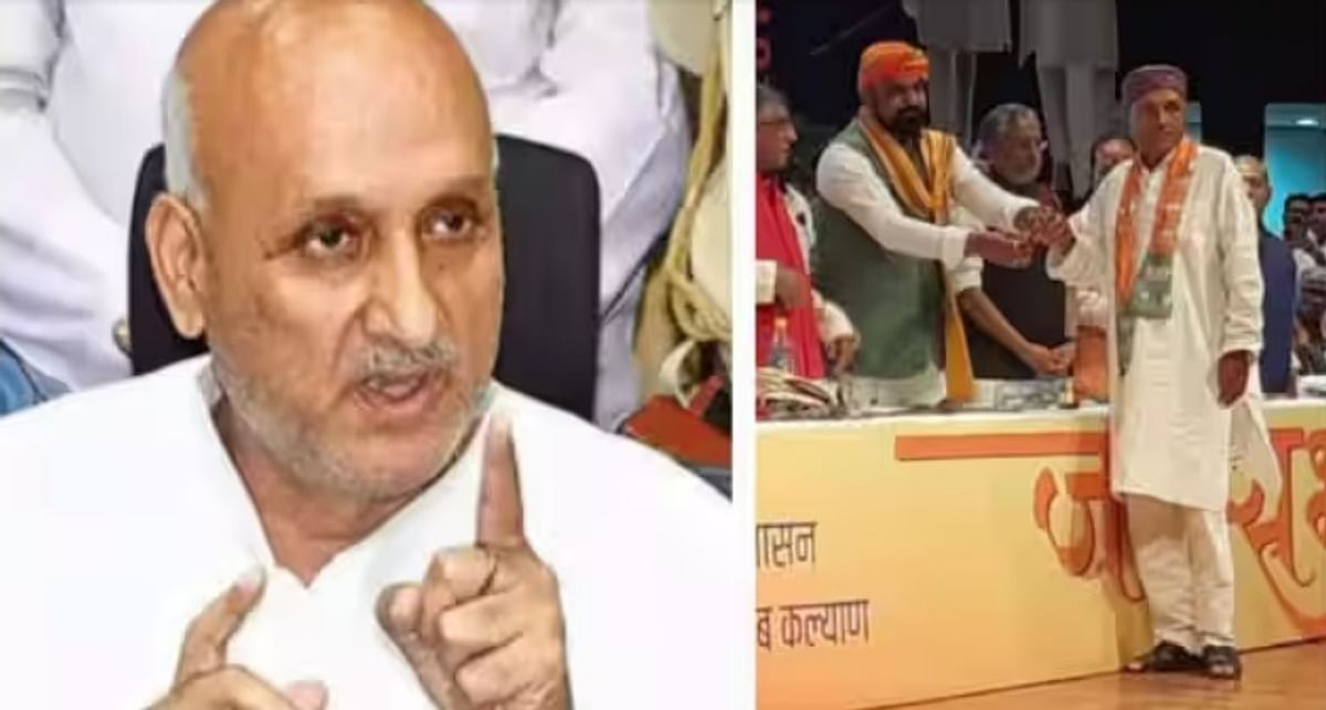 Education Minister Chandrashekhar's elder brother joined BJP, made a big announcement after joining the party
