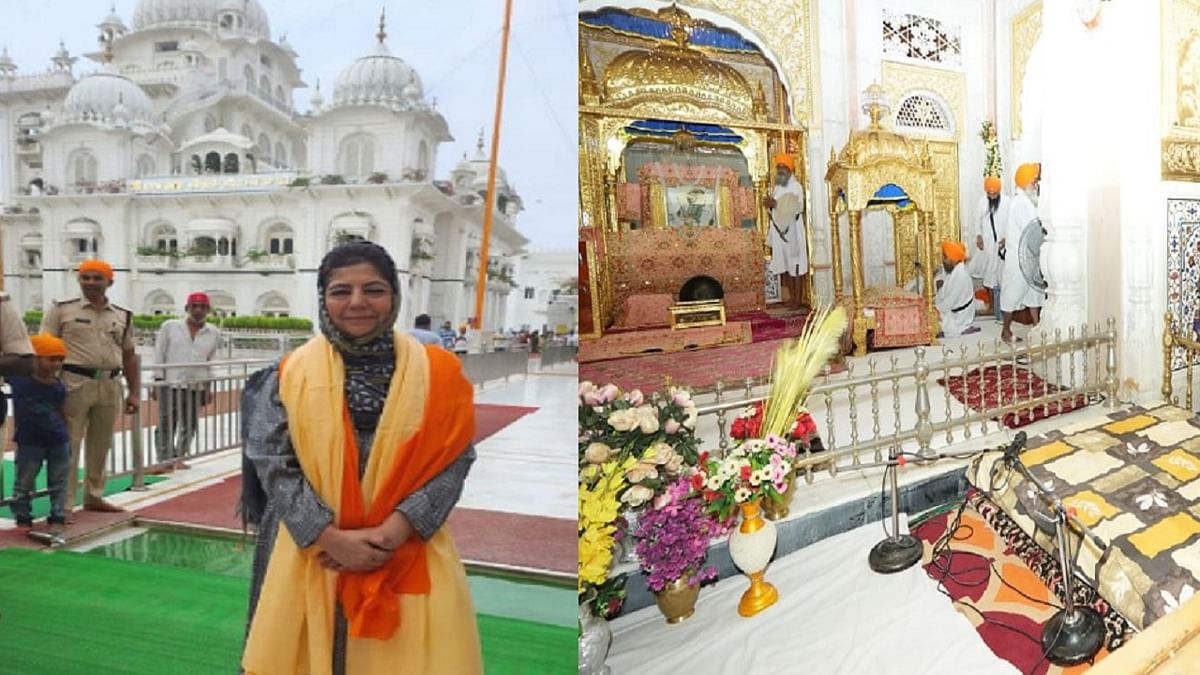 Even after the meeting of opposition parties, Mehbooba Mufti stayed in Patna, went to Patna Sahib Gurdwara and offered obeisances.