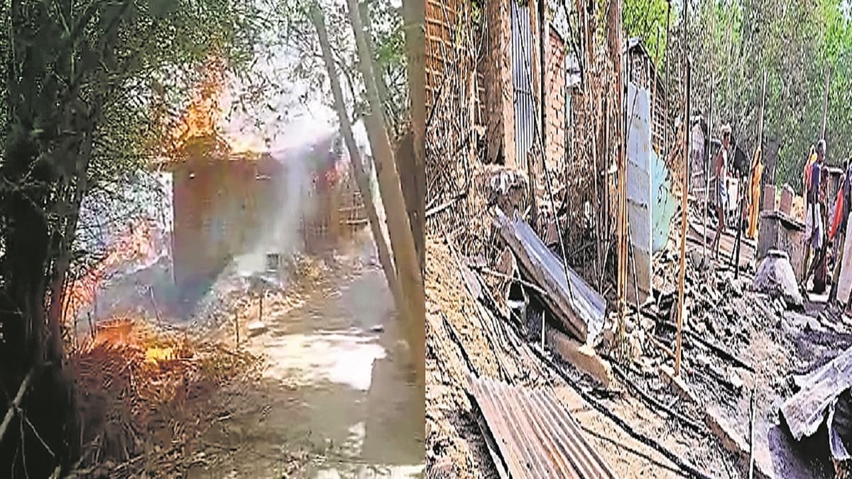 Fire incidents started increasing in Bihar amid severe weather, dozens of houses burnt in many districts including Katihar-Nawada