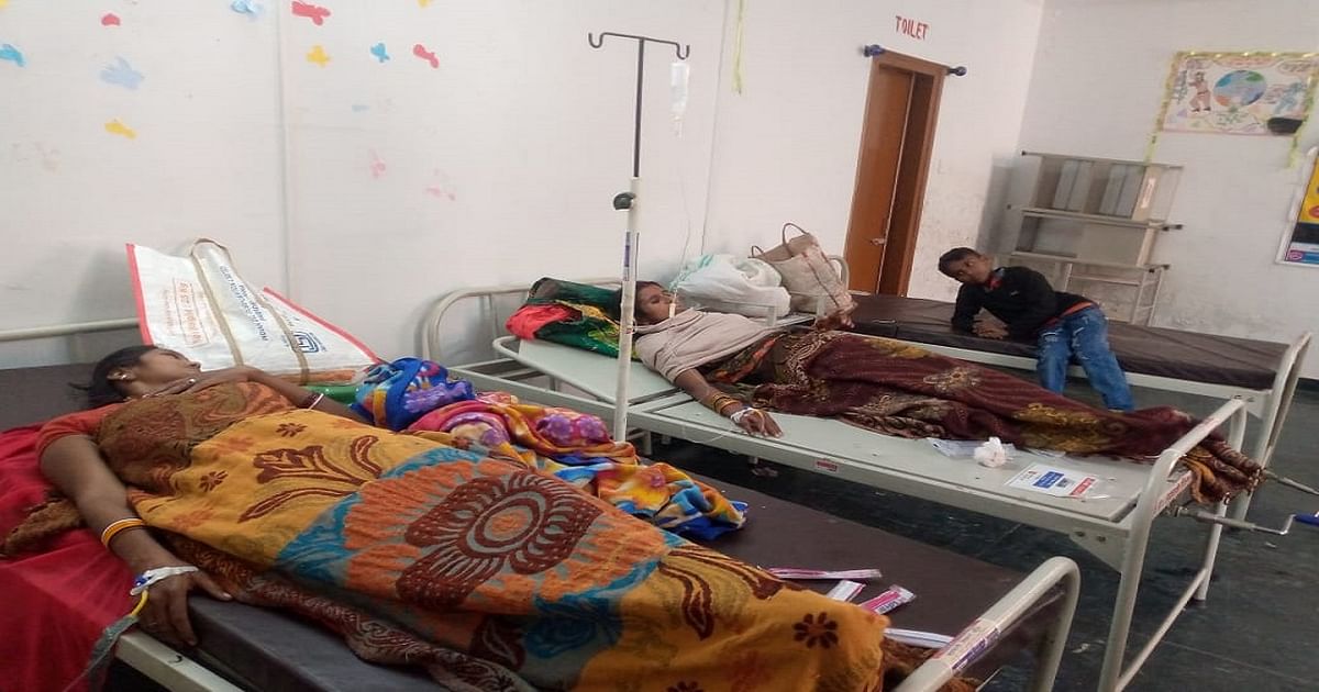 Hospital in Muzaffarpur full of patients with diarrhea and fever, 2500 patients coming daily for treatment