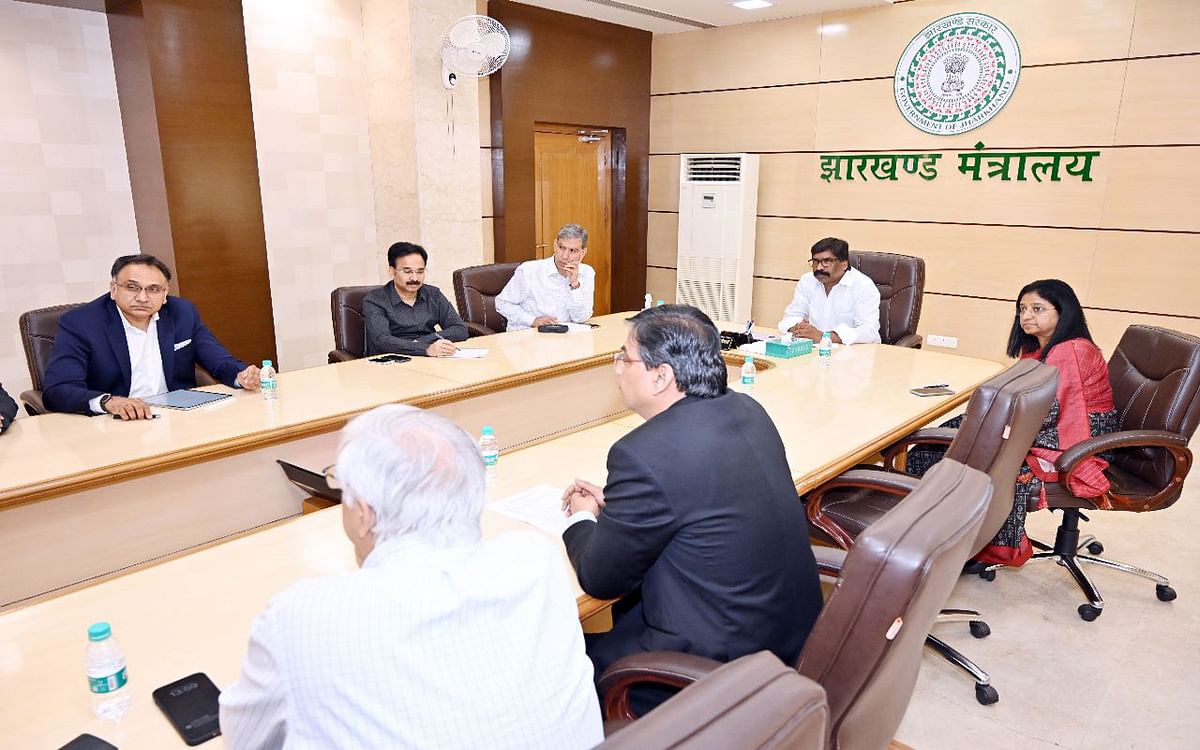 Jharkhand: Hydrogen engine vehicles will be made in Jamshedpur, Tata officials discussed with CM Hemant Soren