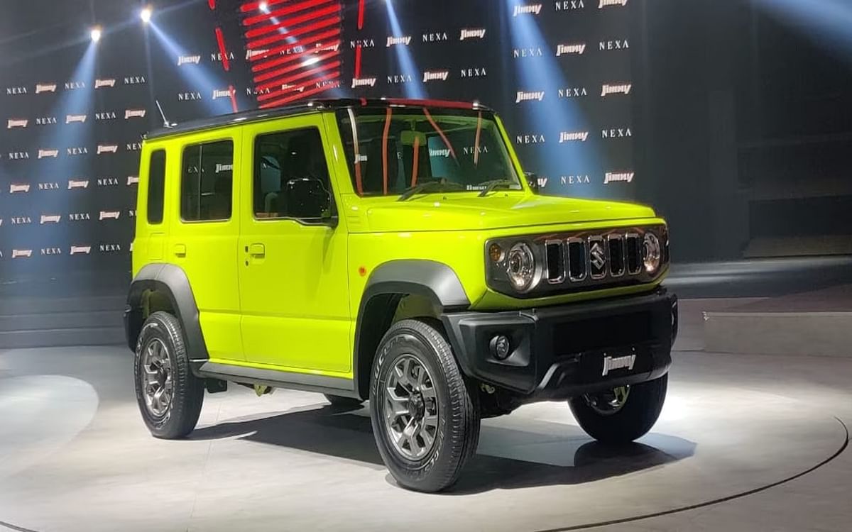 Maruti Jimny Launch: The wait for Jimny is over, Maruti's new SUV came to compete with Thar with a powerful look
