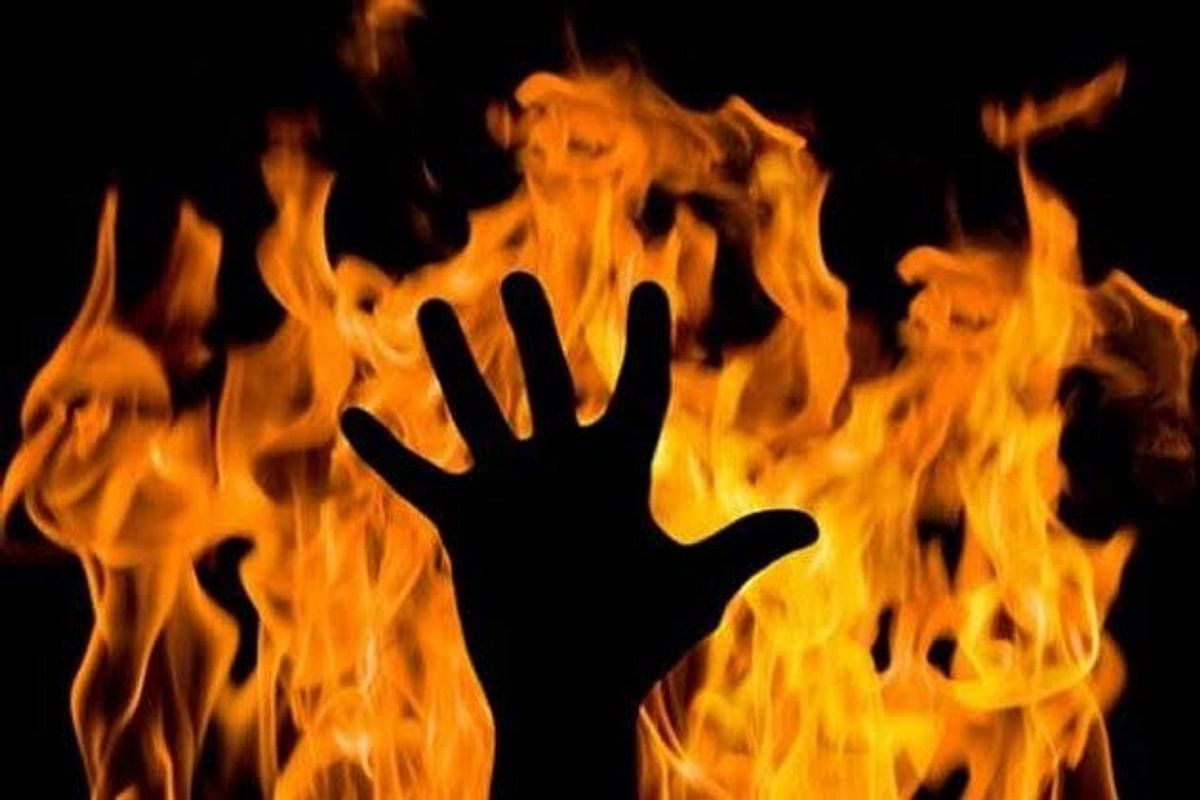 Mother sets fire with two daughters in Nawada, two innocents die due to scorching