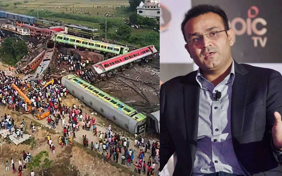 Odisha Train Accident: Virender Sehwag will help the children of the deceased, made this big announcement