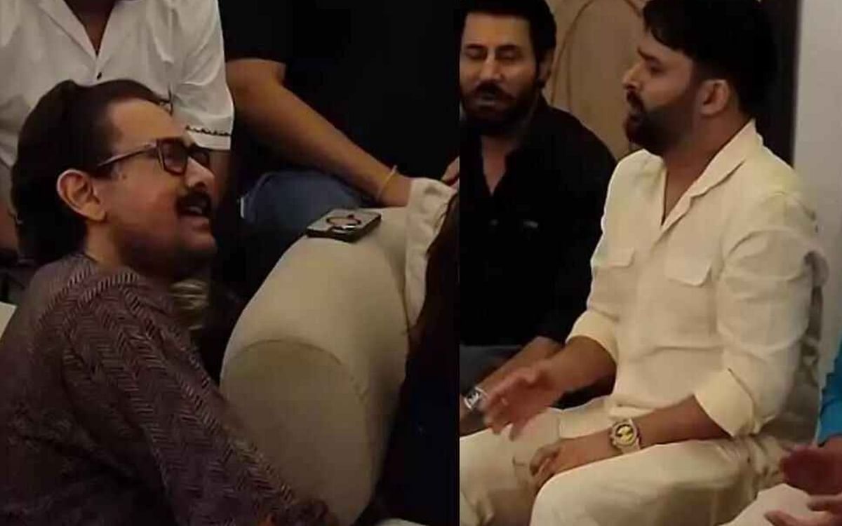 Party at Aamir Khan's house, Kapil Sharma sings 'Hungama Hai Kyun Barpa', Mr. Perfectionist accompanies, VIDEO