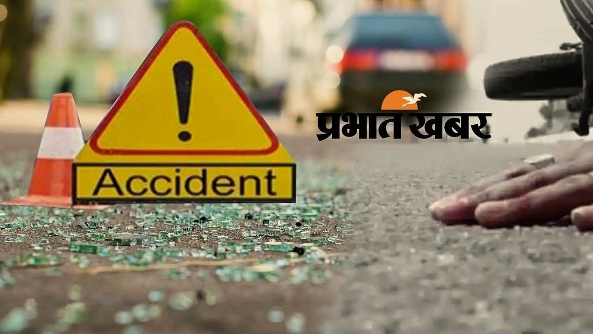Road accident in Bihar's Kaimur, bike rider father killed, son injured