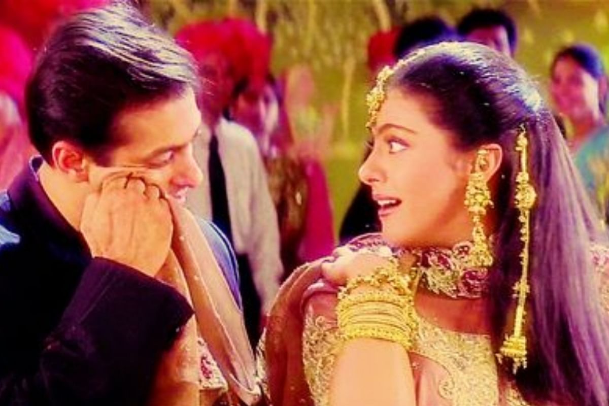 Salman Khan did not want to come on the sets of Kuch Kuch Hota Hai!  This song was shot with the help of duplicate
